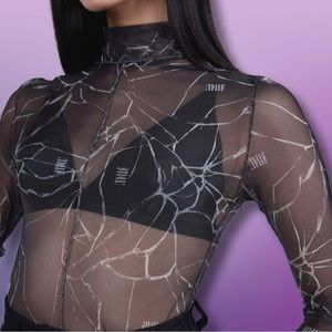 💚 mary wyatt london schism sheer top